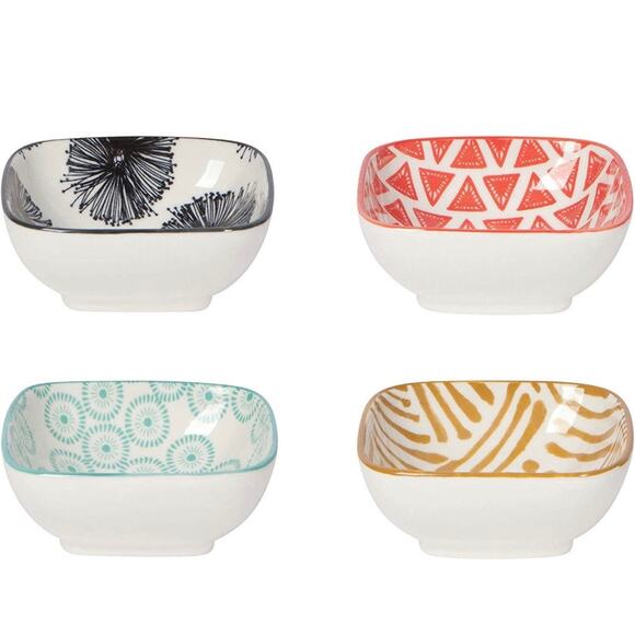 Now Designs: Mix and Prep, Porcelain Pinch Bowls - Set of 4 (2 oz. capacity) - Picture 8 of 8
